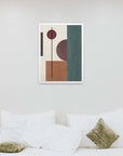 Péndulo: cuadro decorativo, vista 6 (blanco render)