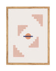 Pirámides: cuadro decorativo, vista 7 (madera)