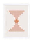 Reloj Andino: cuadro decorativo, vista 4 (blanco)