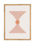 Reloj Andino: cuadro decorativo, vista 5 (madera)