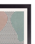 Río Punteado: cuadro decorativo, vista 2 (negro detalle)