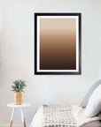 Tierra Tostada: cuadro decorativo, vista 3 (negro render)