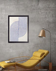 Trenza: cuadro decorativo, vista 3 (negro render)