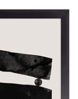 Vaivén: cuadro decorativo, vista 2 (negro detalle)