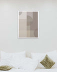 Velos Taupe: cuadro decorativo, vista 6 (blanco render)