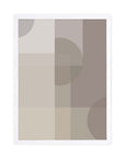 Velos Taupe: cuadro decorativo, vista 4 (blanco)