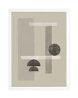 Vigas: cuadro decorativo, vista 4 (blanco)