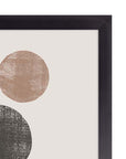 Zigzag: cuadro decorativo, vista 2 (negro detalle)