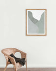 Cuadro abstracto moderno para entrada & recibidor y sala | IAB-014