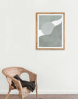 Cuadro abstracto moderno para entrada & recibidor y sala | IAB-015