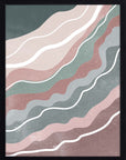Cuadro abstracto moderno para comedor y entrada & recibidor | IAB-024
