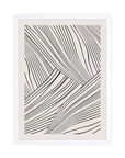 Afluentes: cuadro decorativo, vista 3 (blanco)