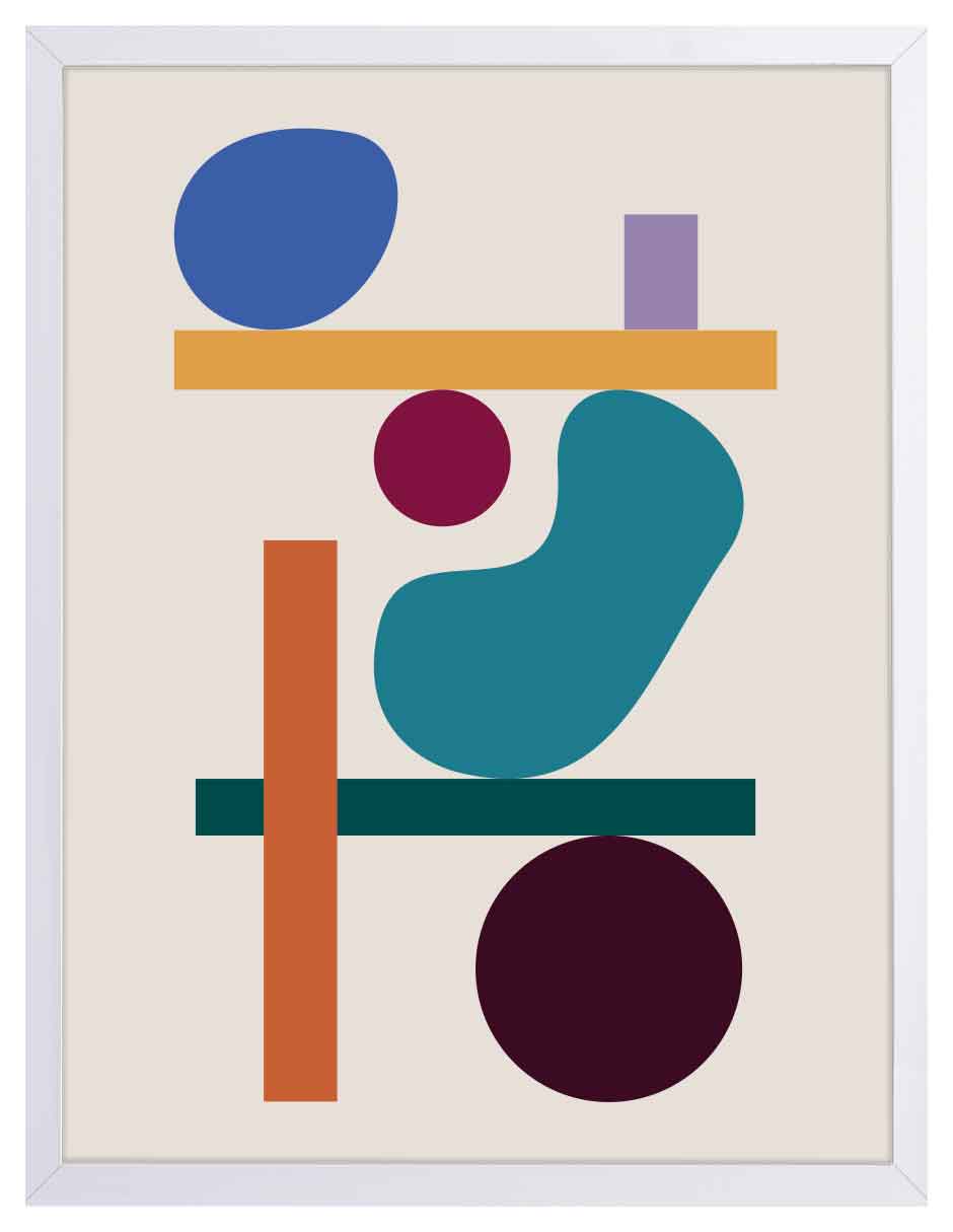 Alquimia: cuadro decorativo, vista 5 (blanco)