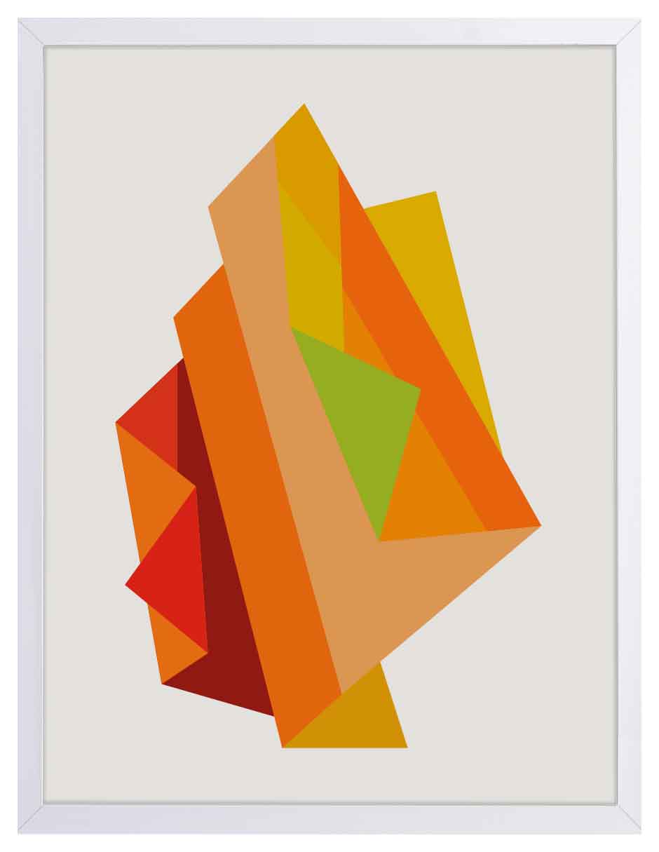 Ámbar: cuadro decorativo, vista 5 (blanco)