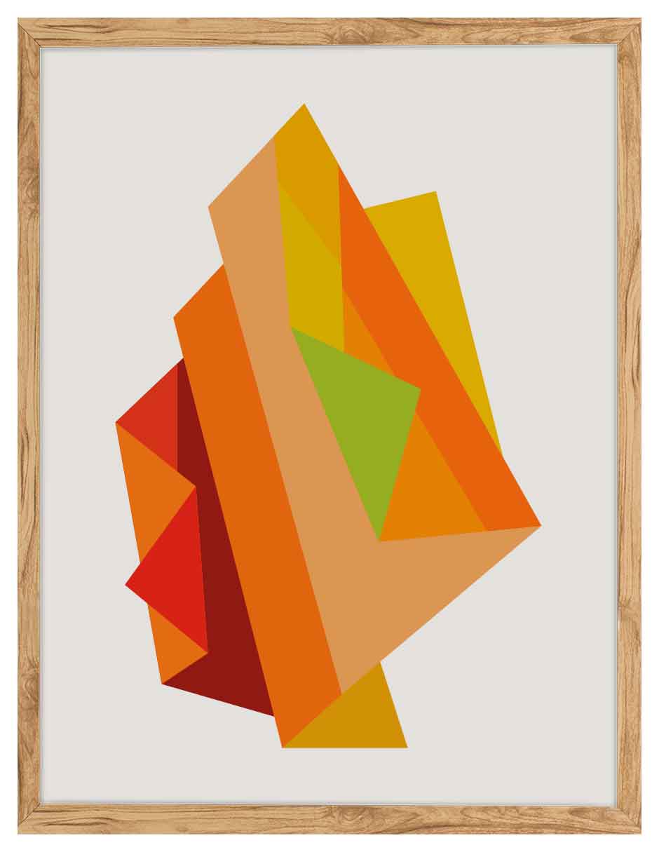 Ámbar: cuadro decorativo, vista 6 (madera)
