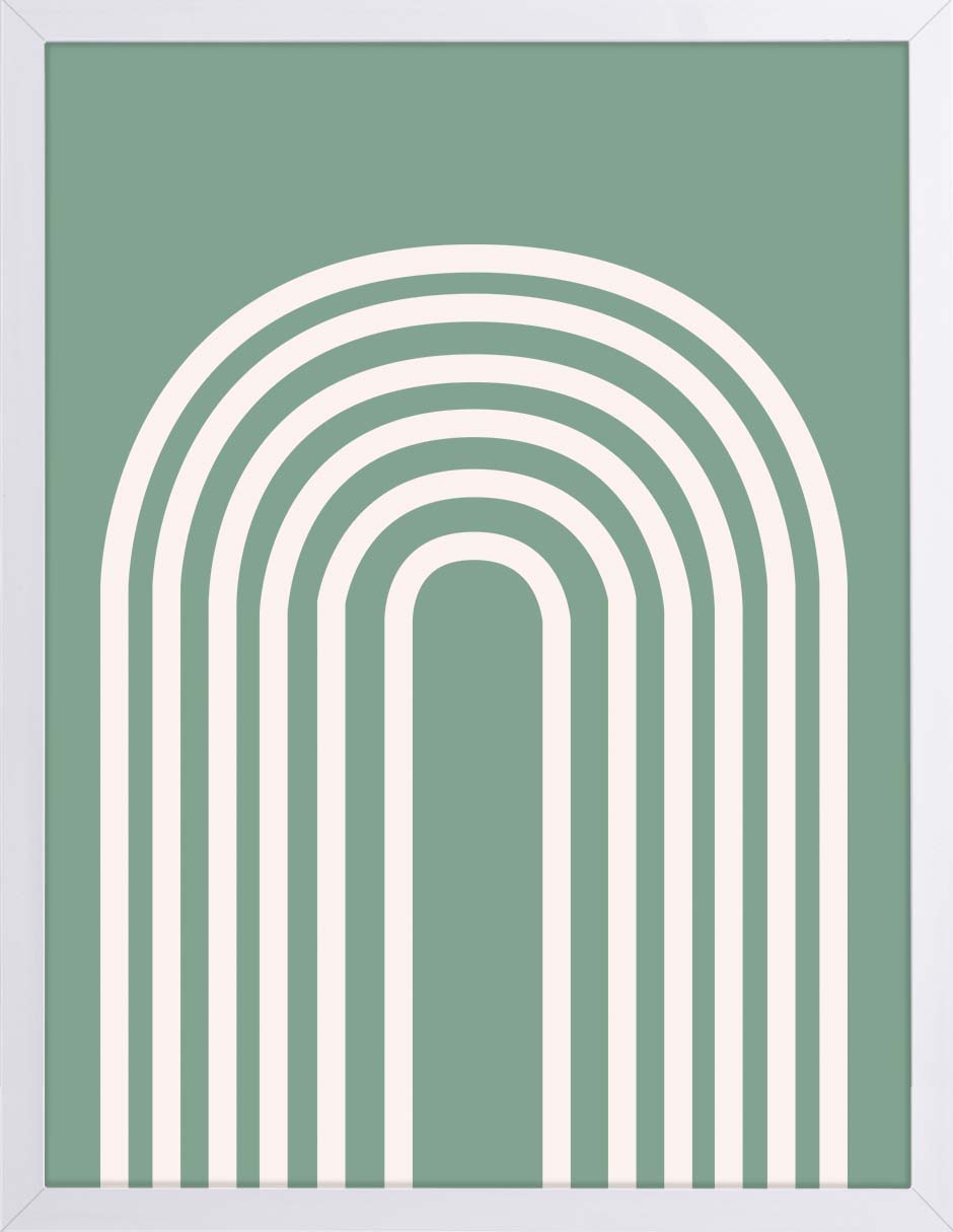Arco Salvia: cuadro decorativo, vista 5 (blanco)