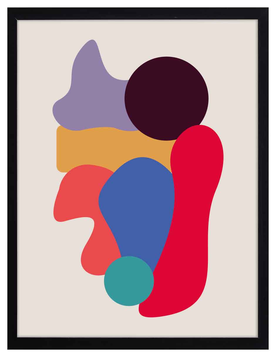 Bazar: cuadro decorativo, vista 5 (negro)