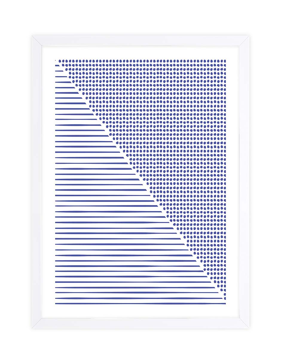 Bipartido: cuadro decorativo, vista 3 (blanco)