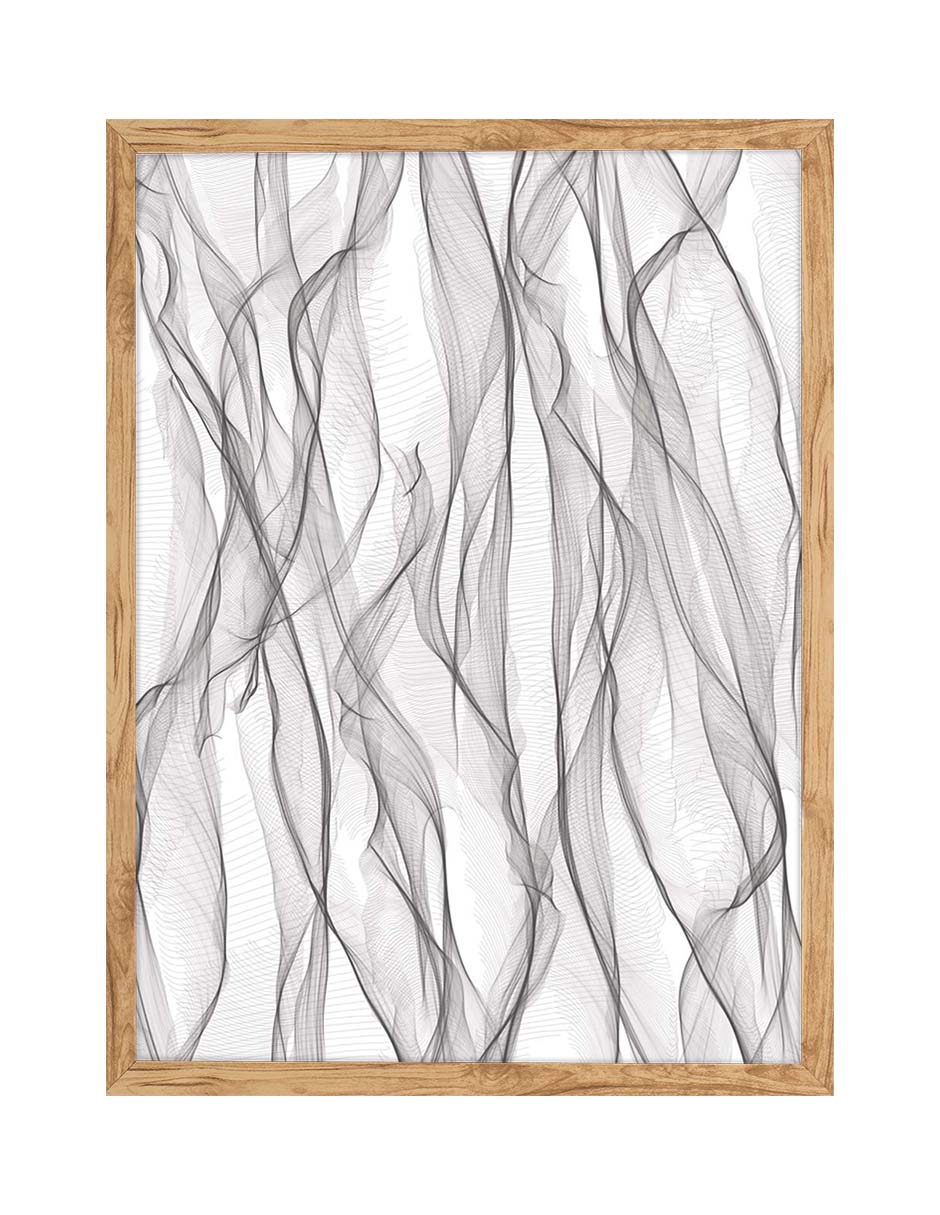 Brisa Gris: cuadro decorativo, vista 5 (madera)