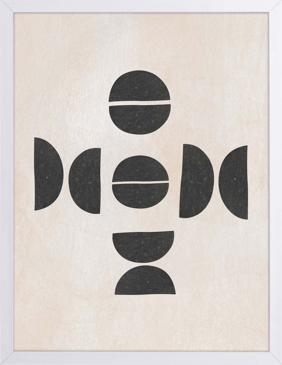 Brújula: cuadro decorativo, vista 5 (blanco)