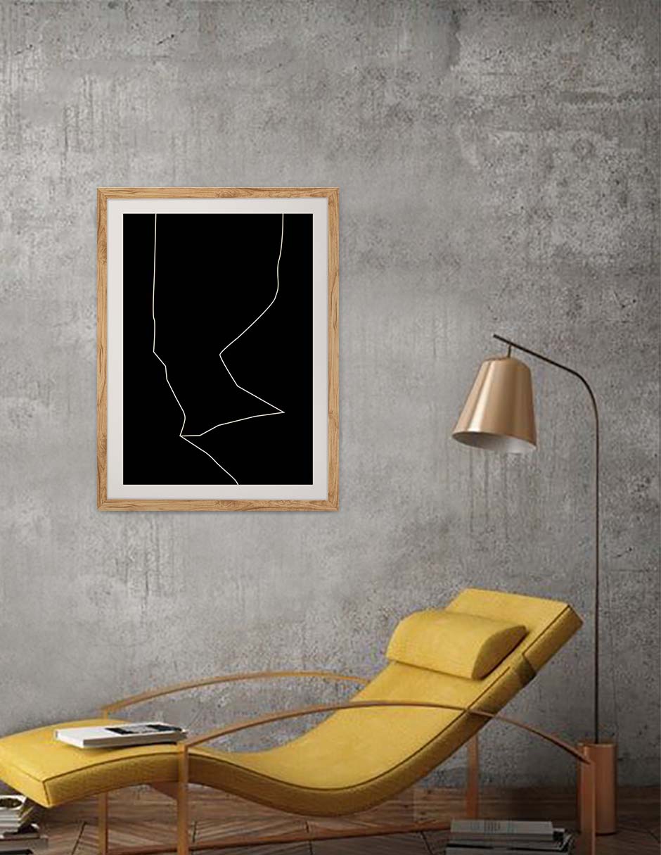 Cartografía: cuadro decorativo, vista 4 (madera render)