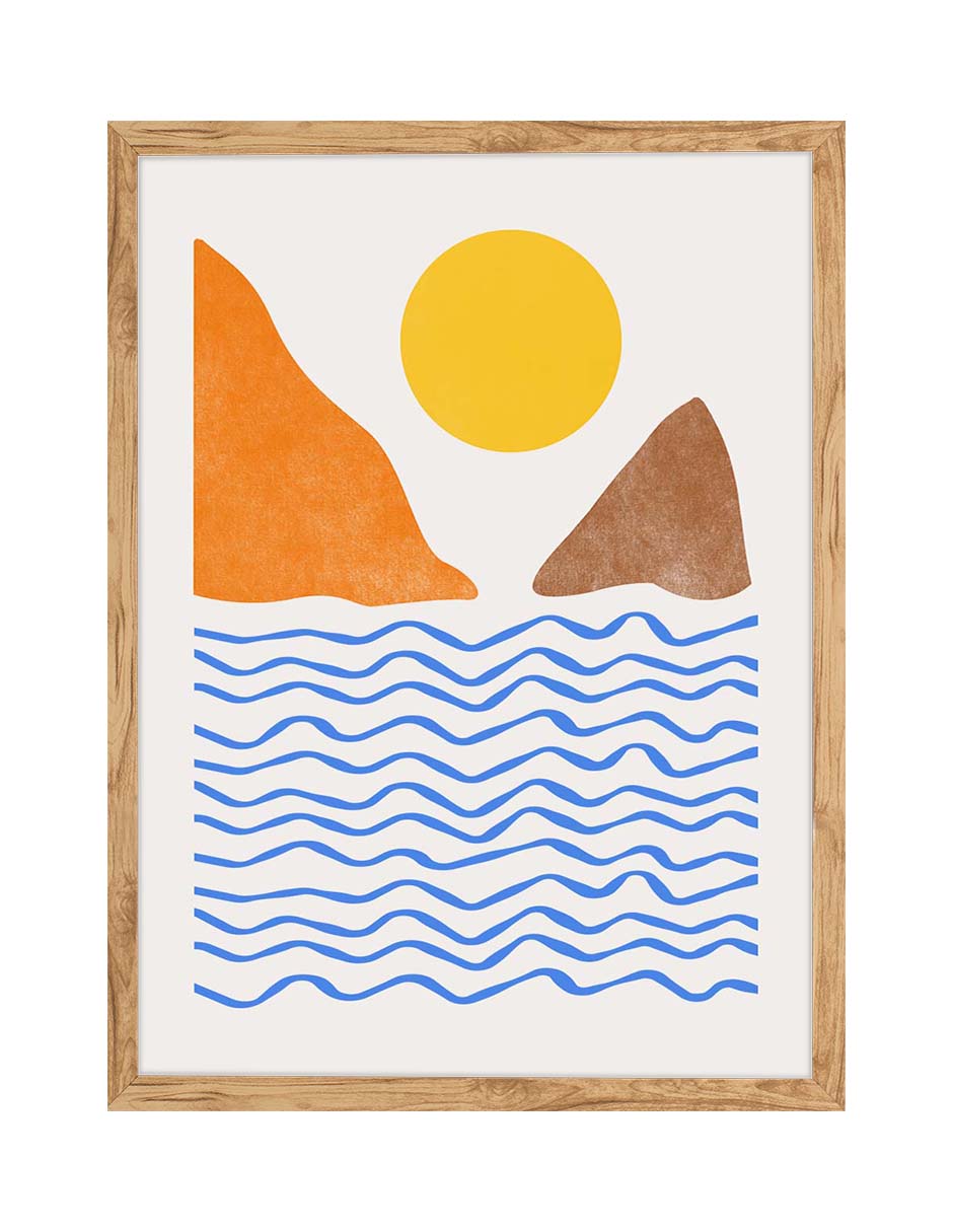 Cayos: cuadro decorativo, vista 5 (madera)