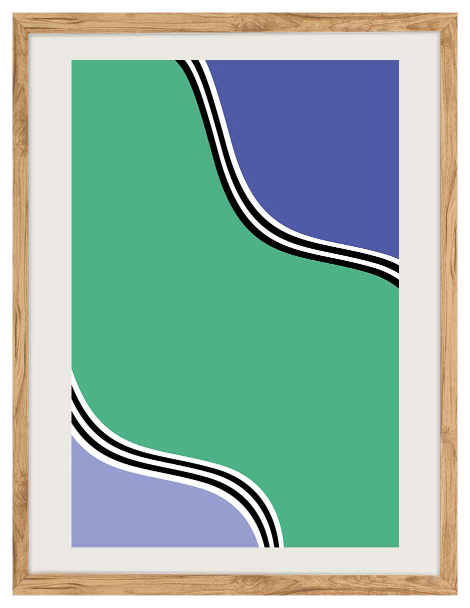 Chicane: cuadro decorativo, vista 3 (madera)