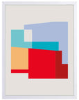 Collage Urbano: cuadro decorativo, vista 5 (blanco)