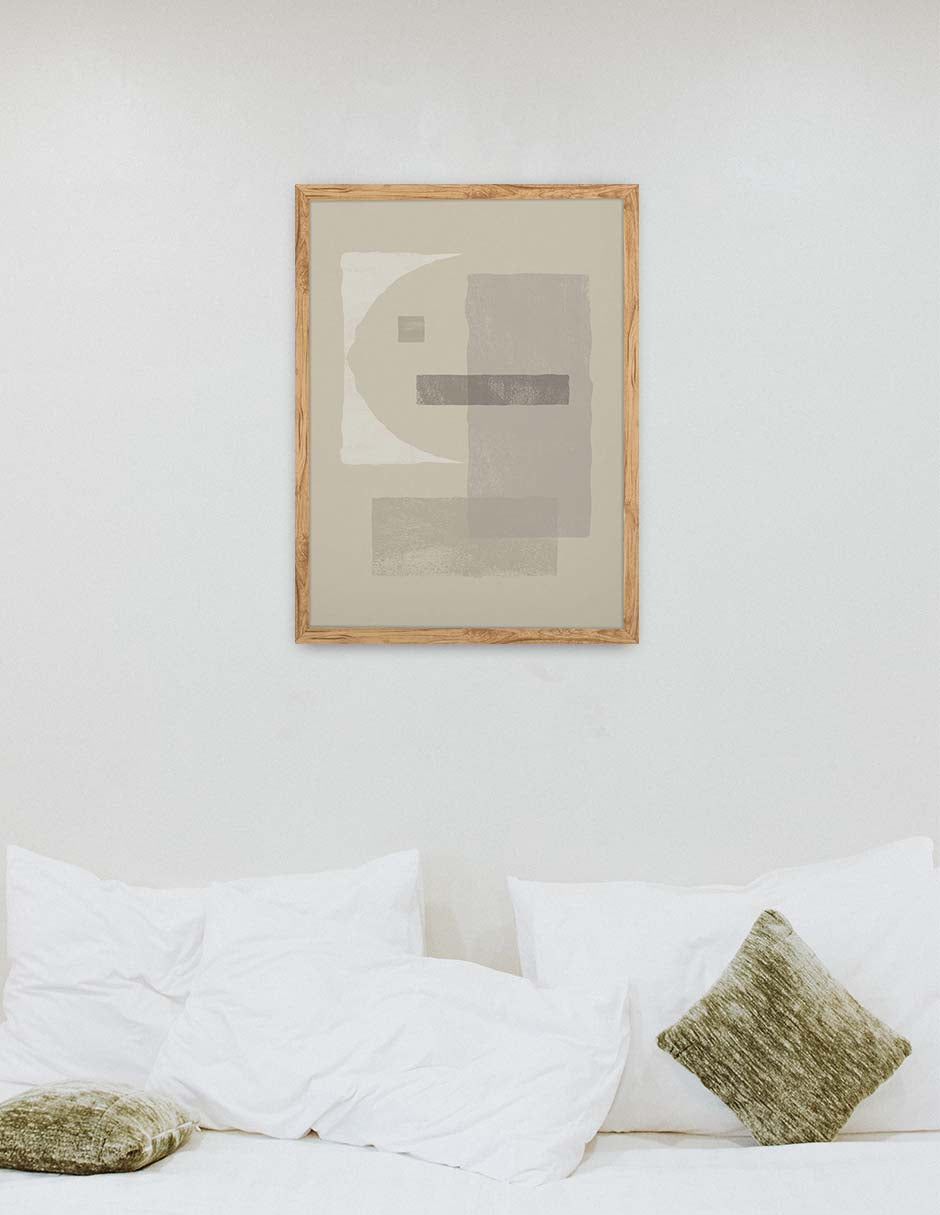 Contrafuerte: cuadro decorativo, vista 6 (madera ambiente)