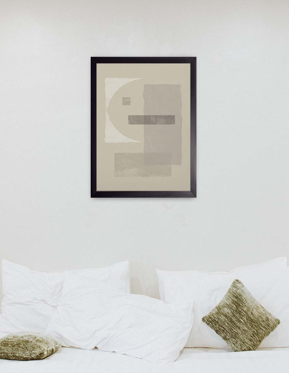 Contrafuerte: cuadro decorativo, vista 2 (negro ambiente)