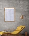 Costura: cuadro decorativo, vista 6 (madera ambiente)