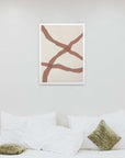 Cruce: cuadro decorativo, vista 4 (blanco ambiente)