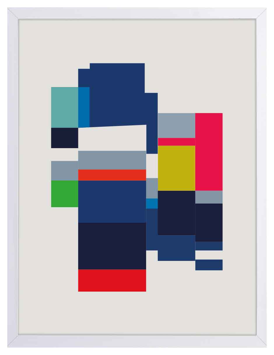 Cubilete: cuadro decorativo, vista 5 (blanco)