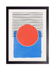 Disco Carmesí: cuadro decorativo, vista 5 (negro)