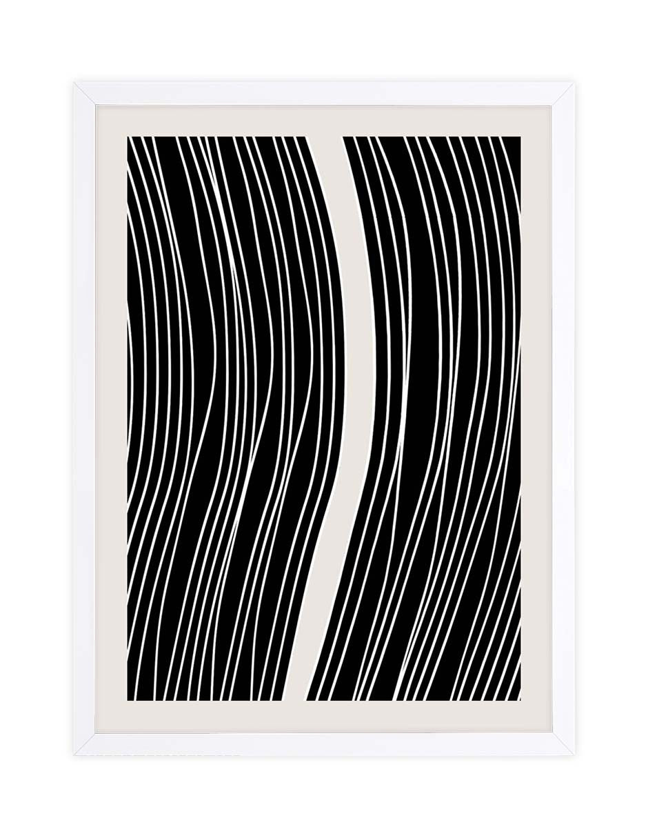Dos Ríos: cuadro decorativo, vista 3 (blanco)