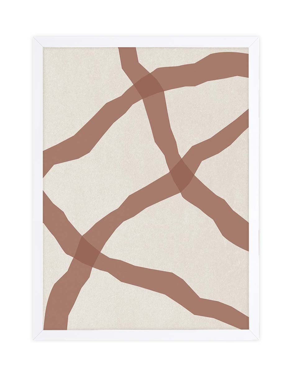 Encrucijada: cuadro decorativo, vista 3 (blanco)