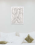 Entreverado: cuadro decorativo, vista 4 (blanco render)
