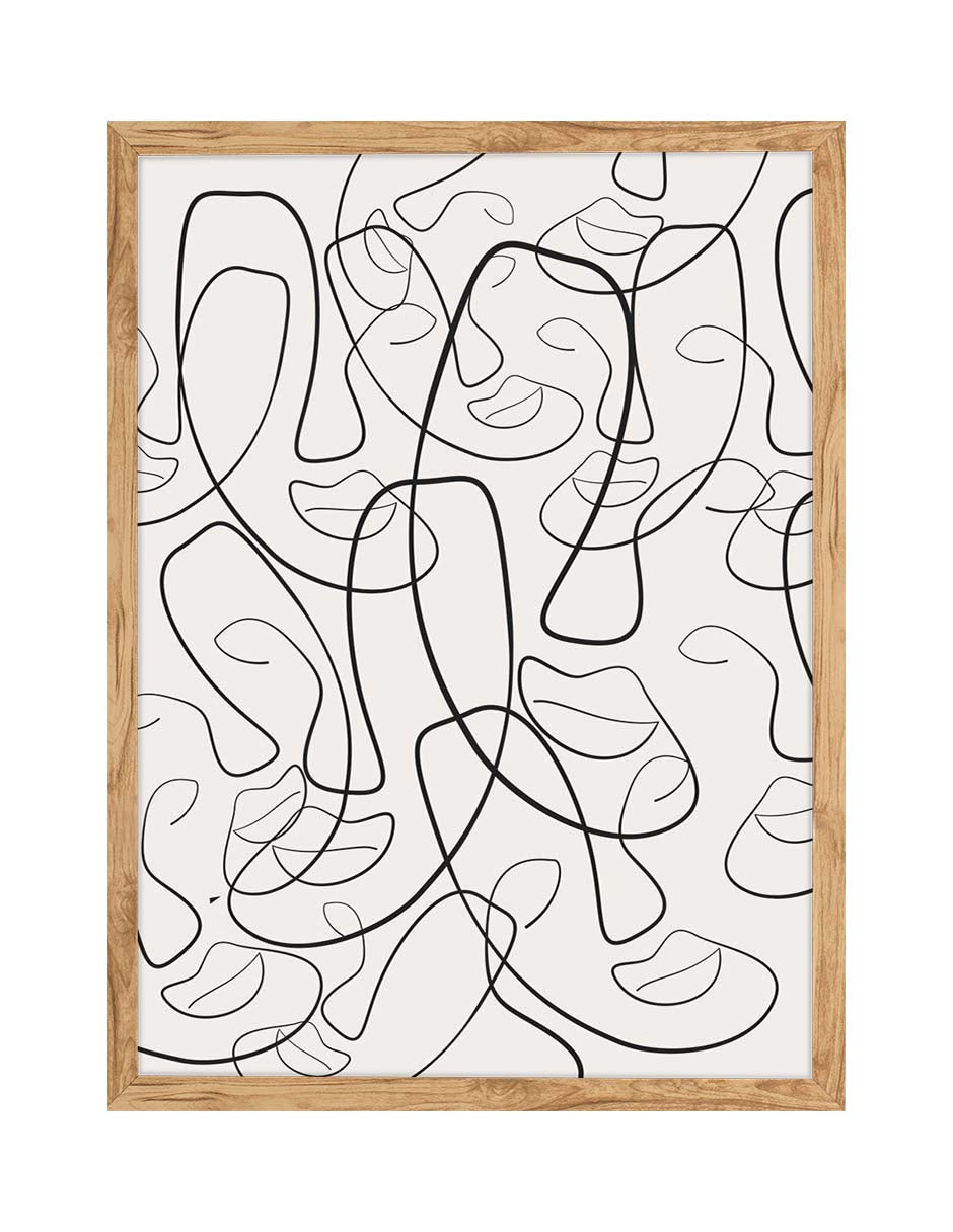 Entreverado: cuadro decorativo, vista 5 (madera)