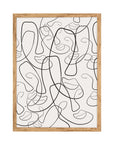 Entreverado: cuadro decorativo, vista 5 (madera)