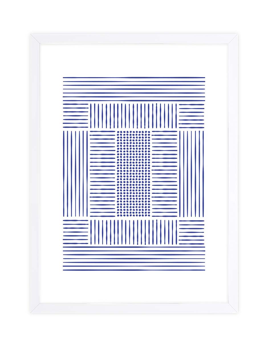 Epicentro: cuadro decorativo, vista 3 (blanco)