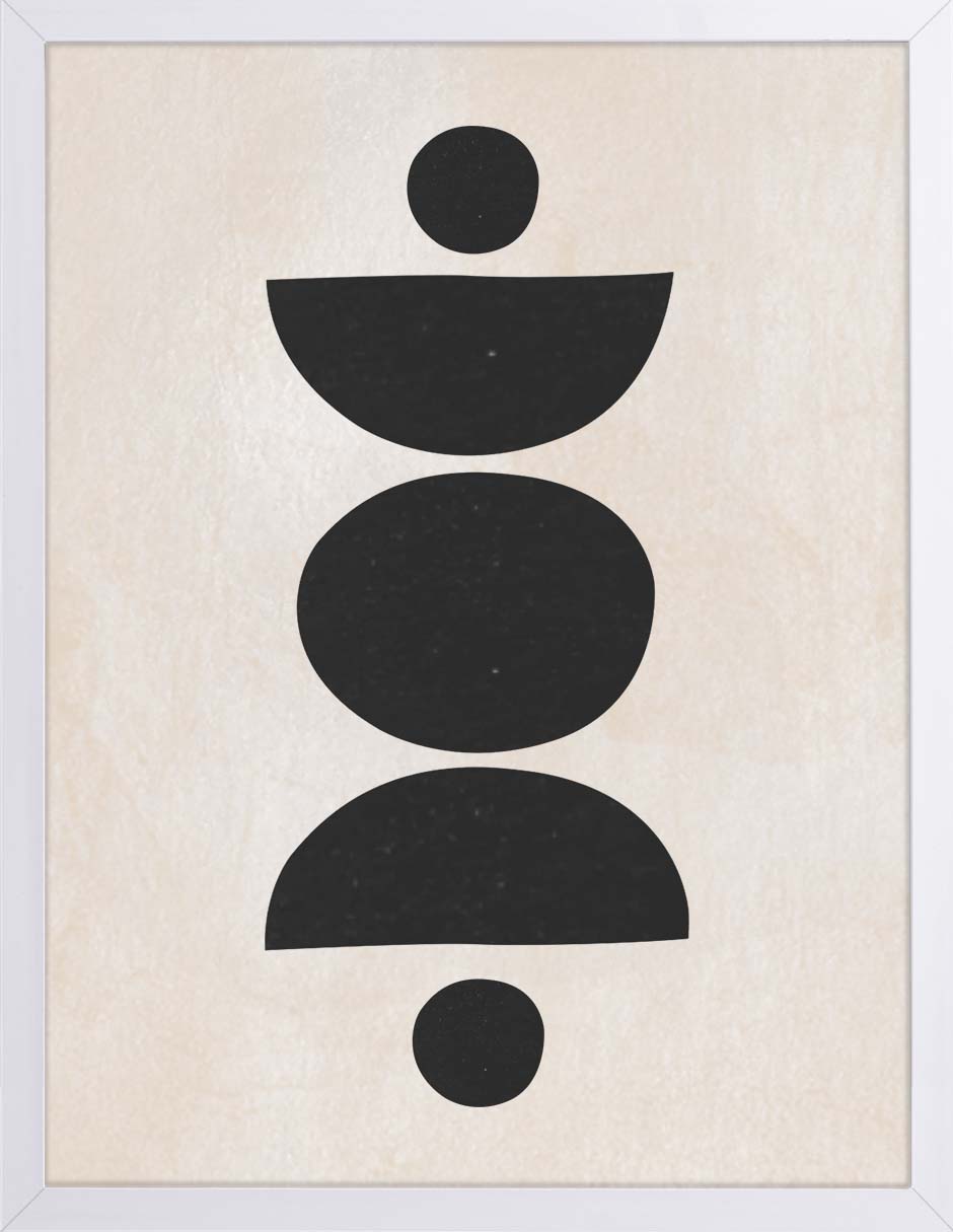 Equilibrista: cuadro decorativo, vista 5 (blanco)