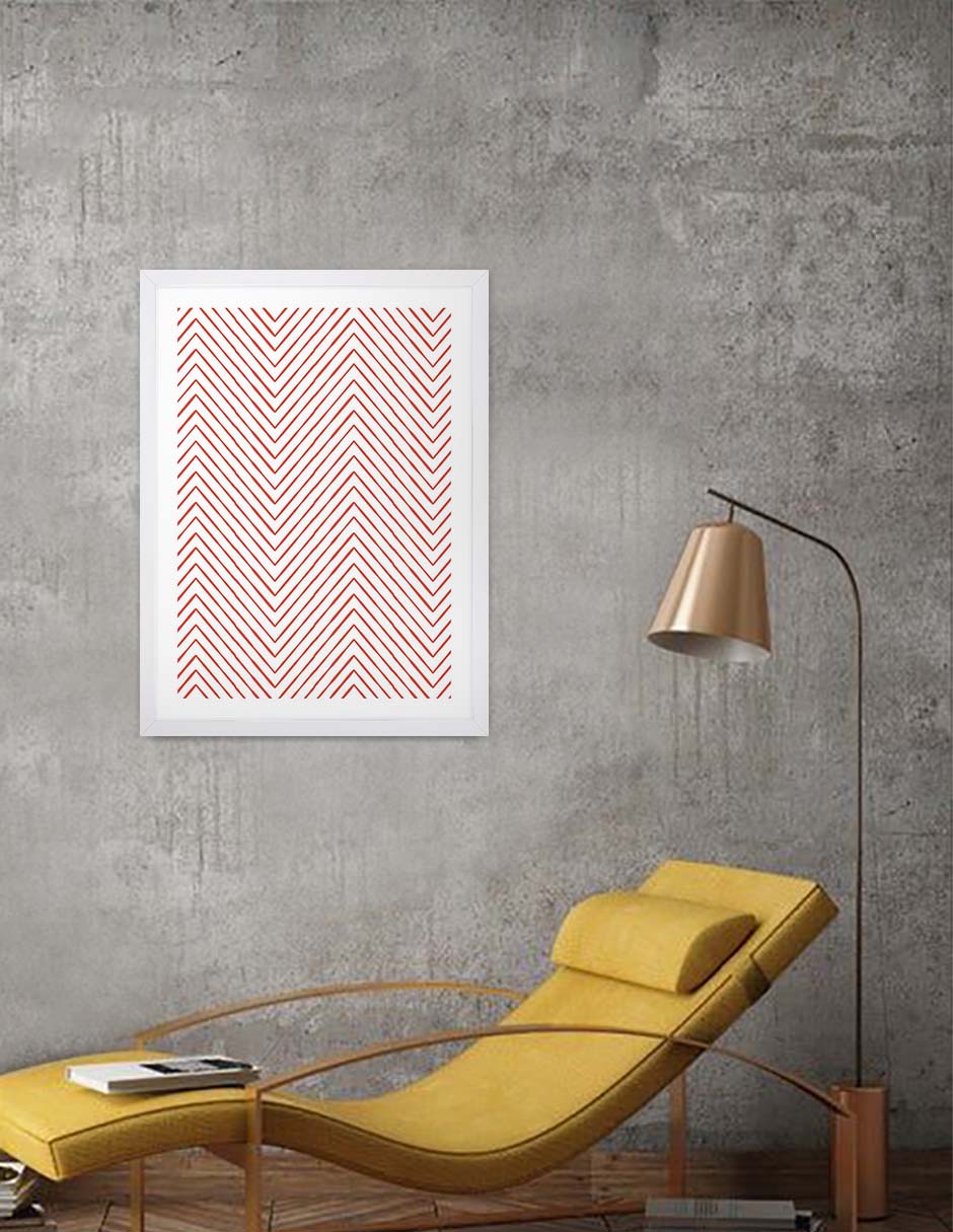 Espina: cuadro decorativo, vista 4 (blanco ambiente)