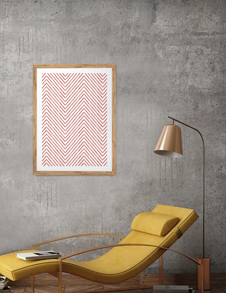 Espina: cuadro decorativo, vista 6 (madera ambiente)