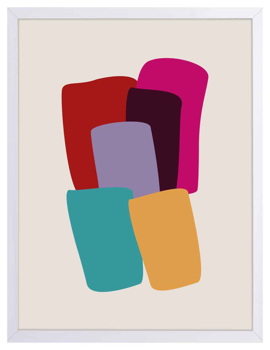 Fardos: cuadro decorativo, vista 5 (blanco)