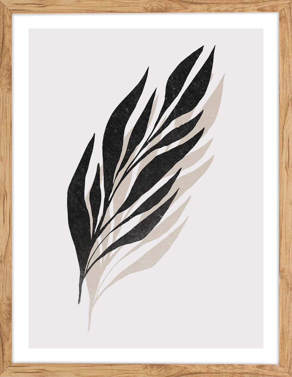 Fronda: cuadro decorativo, vista 6 (madera)