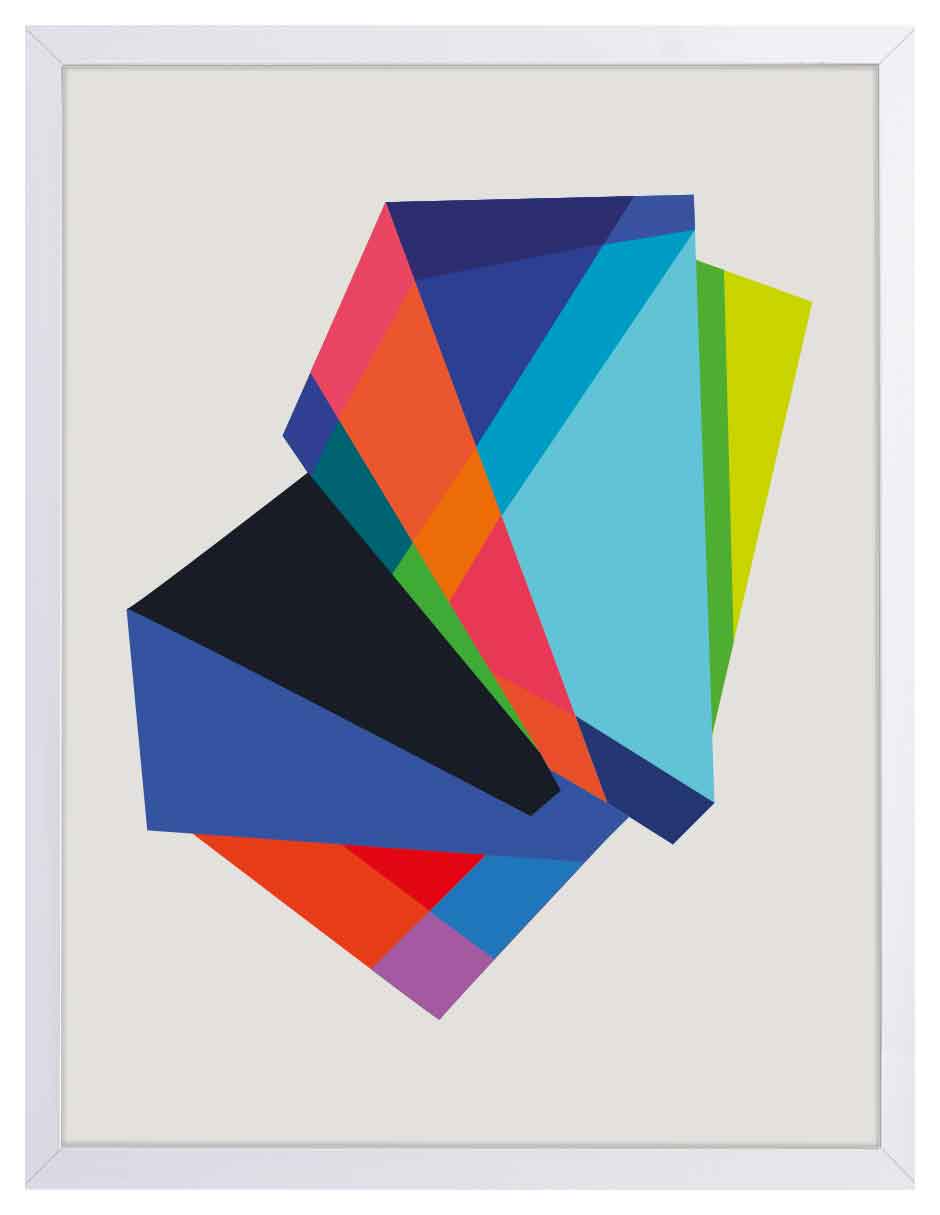 Gema: cuadro decorativo, vista 5 (blanco)