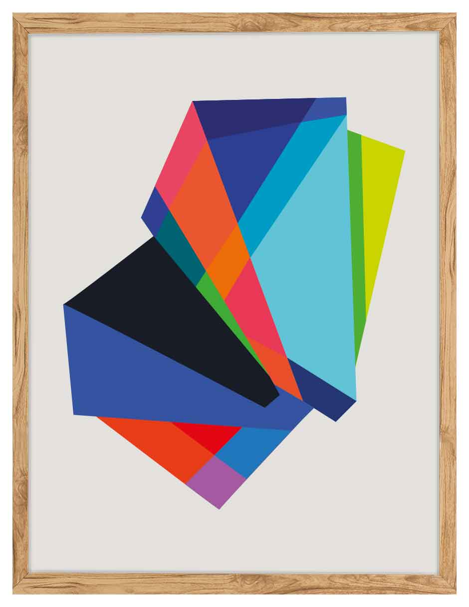 Gema: cuadro decorativo, vista 6 (madera)