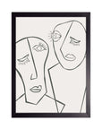 Gemelos: cuadro decorativo, vista 5 (negro)