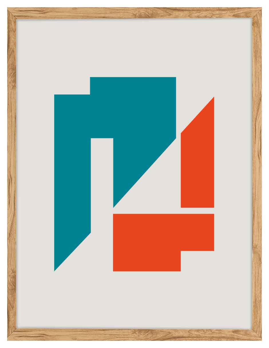 Giro: cuadro decorativo, vista 6 (madera)