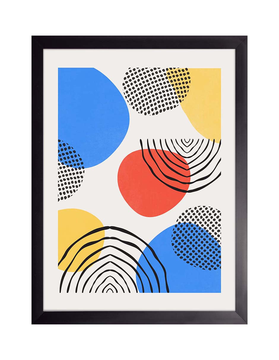 Guijas: cuadro decorativo, vista 5 (negro)